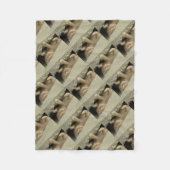 Couverture Polaire Super Hero Orange Tabby Kitten (Devant)
