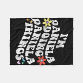 Couverture Polaire Super Im Daniela Faire Daniela Les Choses Drôle Mo (Devant (Horizontal))