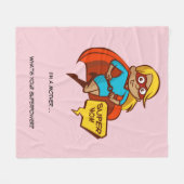 Couverture Polaire Super-Maman (Devant (Horizontal))