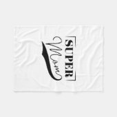 Couverture Polaire Super Maman (Devant (Horizontal))