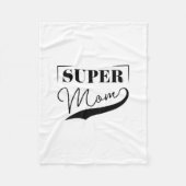 Couverture Polaire Super Maman (Devant)