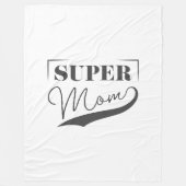 Couverture Polaire Super Maman (Devant)