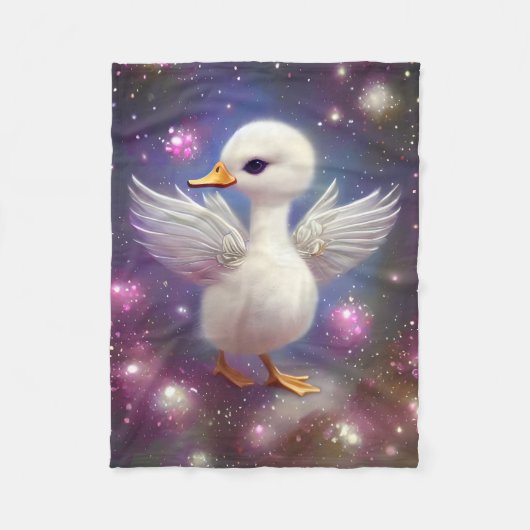 Couverture Polaire Super mignon Swan Baby (Devant)