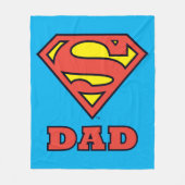 Couverture Polaire Super papa (Devant)