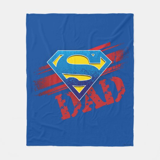 Couverture Polaire Super Papa Stripes (Devant)