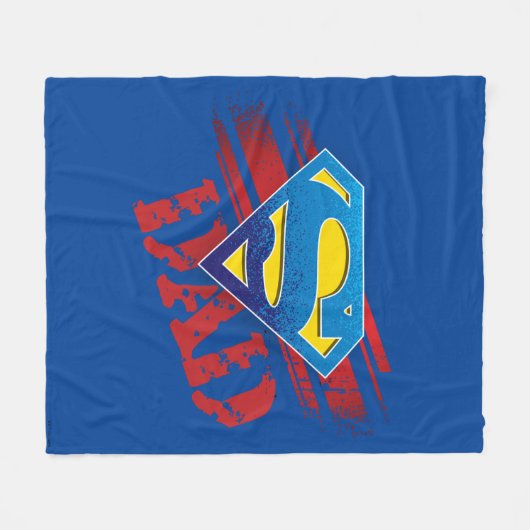 Couverture Polaire Super Papa Stripes (Devant (Horizontal))