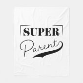 Couverture Polaire Super parent (Devant)
