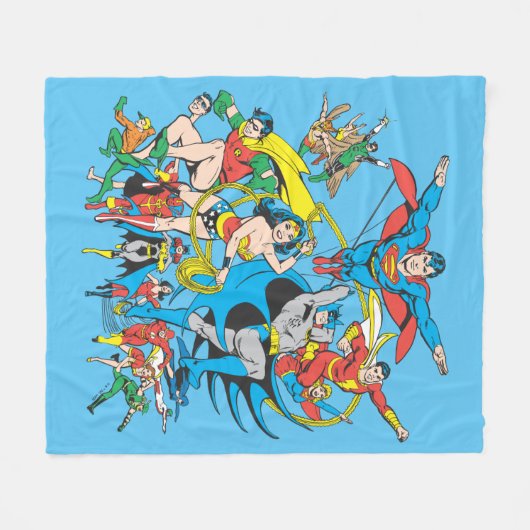 Couverture Polaire Super Powers™ Collection 4 (Devant (Horizontal))