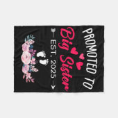 Couverture Polaire Super Promu À Big Sis 2025 Première Fois Big Si (Devant (Horizontal))