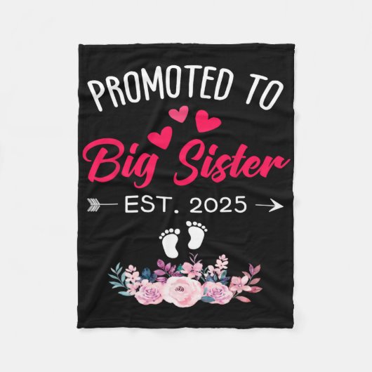 Couverture Polaire Super Promu À Big Sis 2025 Première Fois Big Si (Devant)