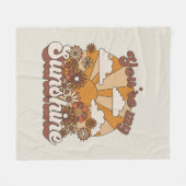 Couverture Polaire Super rétro | Vous êtes mon soleil (Devant (Horizontal))