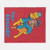 Couverture Polaire Super Special Kid's Greatest Superhero Photo (Devant (Horizontal))