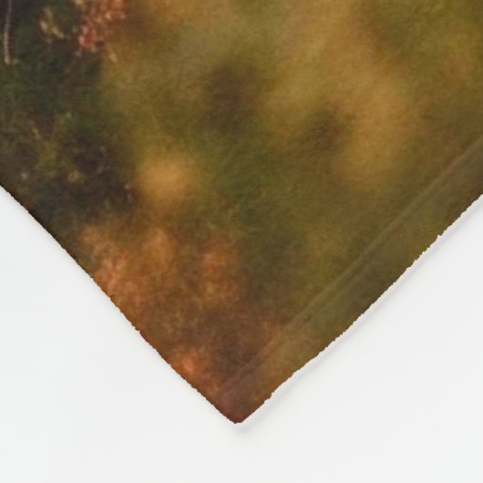 Couverture Polaire Superbe canard à douze points dans les eaux d'auto (Coin)