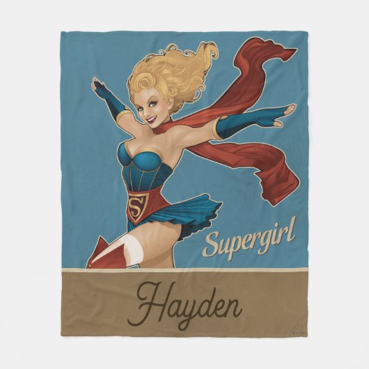 Couverture Polaire Supergirl Bombshell (Devant)