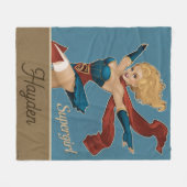 Couverture Polaire Supergirl Bombshell (Devant (Horizontal))