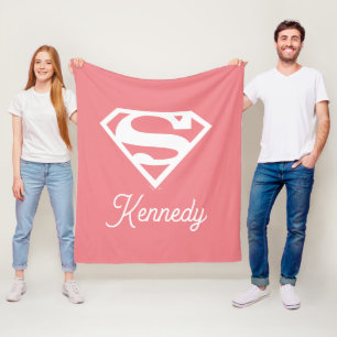 Couverture Polaire Supergirl Bouclier S uni