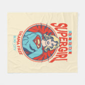 Couverture Polaire Supergirl Drame Gratuit Dans Ma Ville (Devant (Horizontal))