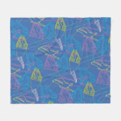 Couverture Polaire Supergirl et logo en couleurs (Devant (Horizontal))