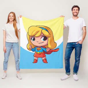 Couverture Polaire Supergirl "L'avenir est féminin"