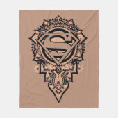 Couverture Polaire Supergirl Mandala Graphic (Devant)