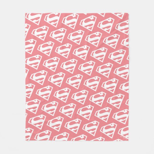 Couverture Polaire Supergirl Solid S-Shield (Devant)