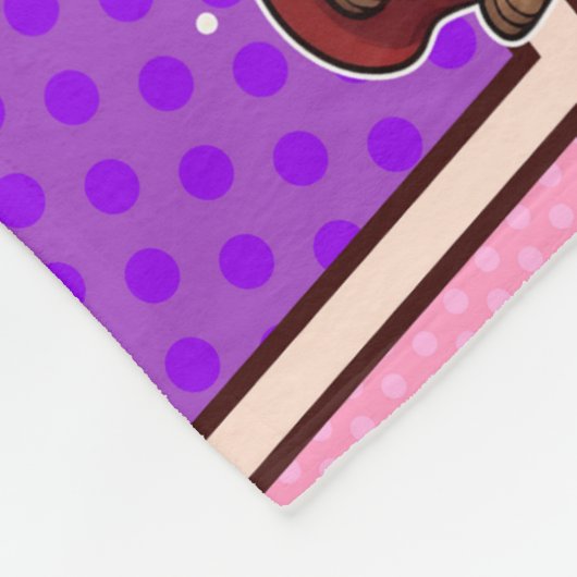 Couverture Polaire Superhéros Cute Kawaii Gopher Prints (Coin)