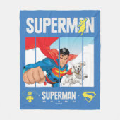 Couverture Polaire Superman et Krypto prennent l'avion (Devant)
