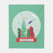 Couverture Polaire Superman Metropolis (Devant)