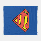 Couverture Polaire Superman S-Shield | Logo Superman (Devant (Horizontal))