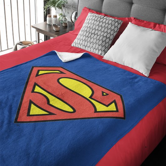Couverture Polaire Superman S-Shield | Logo Superman