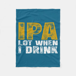 Couverture Polaire Sur Ipa Lot Quand On Boit De La Bière