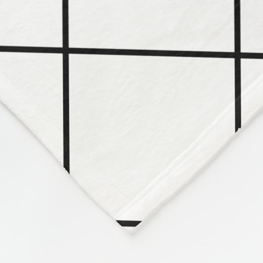 Couverture Polaire Sur Mesure, Mme Est. Script élégant moderne nouvel (Coin)