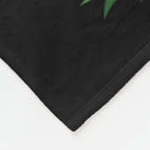 Couverture Polaire Surf de Noël Père Noël Beach Ne Vacances Surf (Coin)