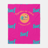 Couverture Polaire Surf infini (Devant)