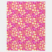 Couverture Polaire Surf JUNGLE (COMBO ROSE CHAUDE) (Devant)