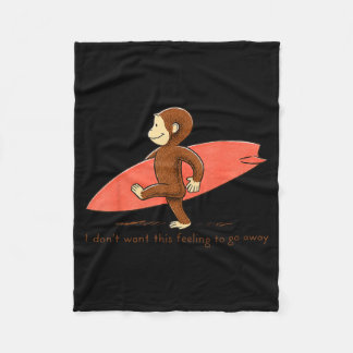 Couverture Polaire Surf Monkey Je ne veux pas que ce sentiment dispar