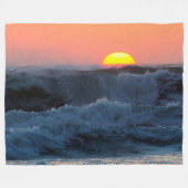 Couverture Polaire SURF rouge (Devant (Horizontal))