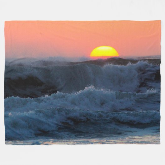Couverture Polaire SURF rouge (Devant (Horizontal))