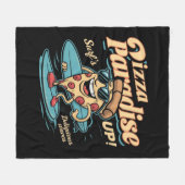 Couverture Polaire Surf Up, Pizza Paradise (Devant (Horizontal))