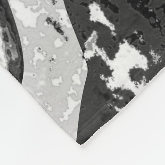 Couverture Polaire Surface Current – Abstract Flow & Structure Large (Coin)