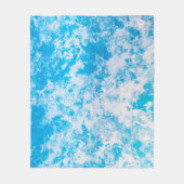Couverture Polaire Surface de la planète de glace bleue et blanche (Devant)