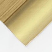Couverture Polaire Surface d'or à texture métallique (Coin)