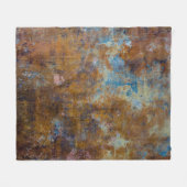 Couverture Polaire Surface en bois Brown et rose (Devant (Horizontal))