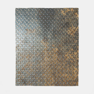 Couverture Polaire Surface métallique, arrière - plan de texture réfl