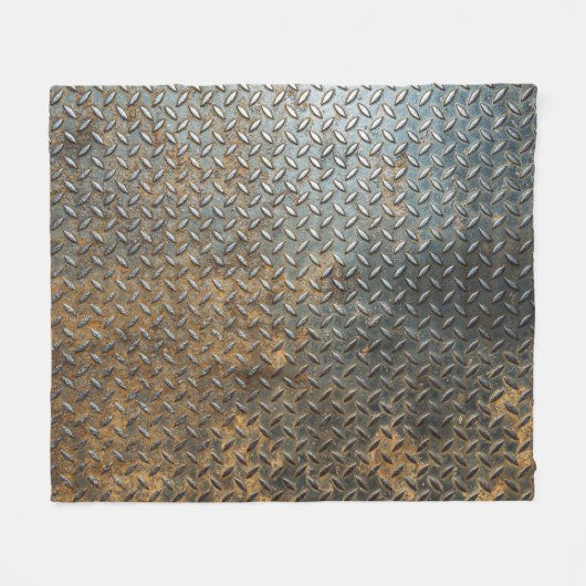 Couverture Polaire Surface métallique, arrière - plan de texture réfl (Devant (Horizontal))