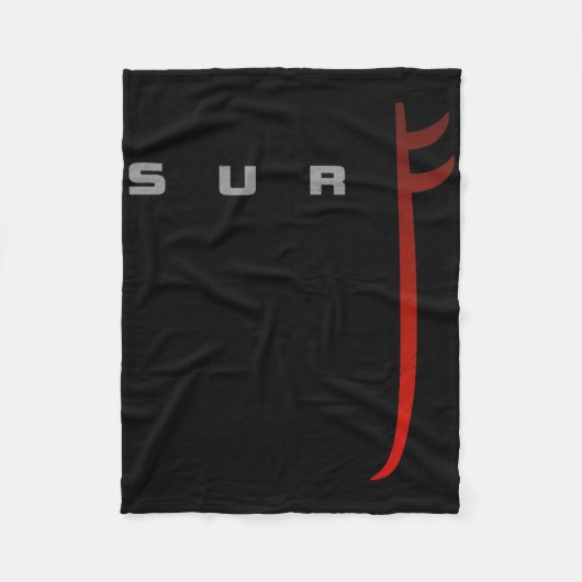 Couverture Polaire Surfing Apparel - Surfer Surf _4  (Devant)