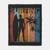 COUVERTURE POLAIRE SURFING ÉTÉ TROPICAL (Devant)