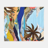 Couverture Polaire Surréaliste (Devant (Horizontal))