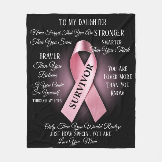 Couverture Polaire Survivant du cancer de la bête (Devant)