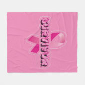 Couverture Polaire Survivant du cancer du sein (Devant (Horizontal))